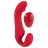 You2Toys - vibratore indossabile senza cinghie con telecomando - rosso