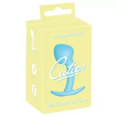  Cuties - plug anale mini - stimolatore in silicone blu 2,6 cm