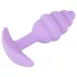Cuties Mini Butt Plug - plug anale piccolo - silicone viola 2,8 cm