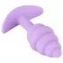 Cuties Mini Butt Plug - plug anale piccolo - silicone viola 2,8 cm