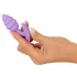 Cuties Mini Butt Plug - plug anale piccolo - silicone viola 2,8 cm