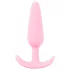 Cuties Mini Butt Plug - plug anale piccolo in silicone - rosa 2,1 cm