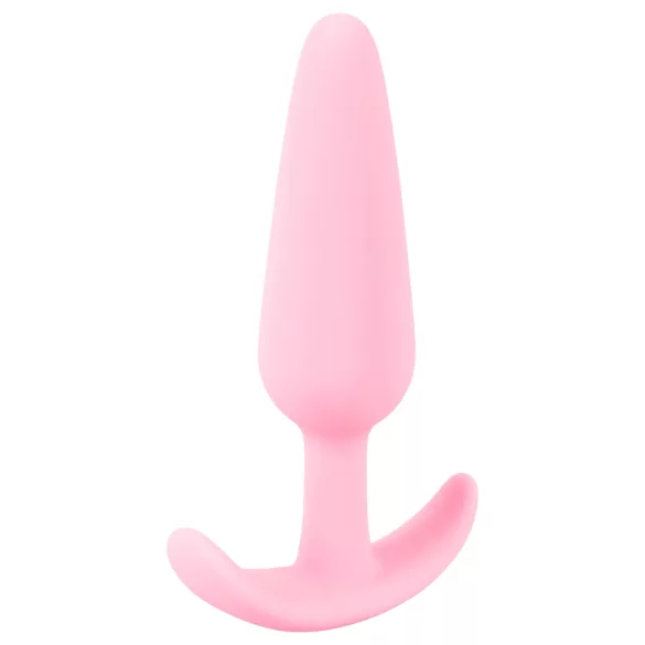 Cuties Mini Butt Plug - plug anale piccolo in silicone - rosa 2,1 cm