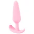 Cuties Mini Butt Plug - plug anale piccolo in silicone - rosa 2,1 cm