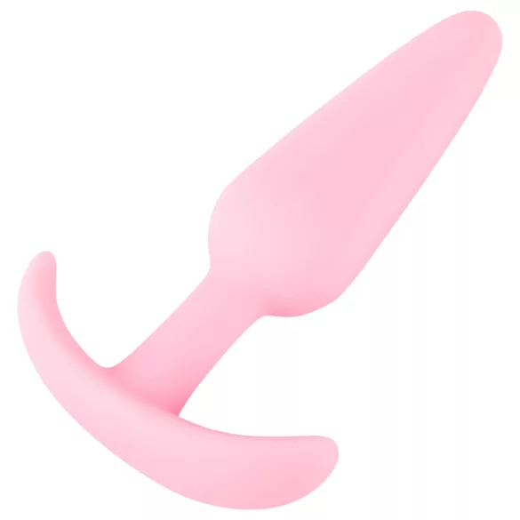 Cuties Mini Butt Plug - plug anale piccolo in silicone - rosa 2,1 cm