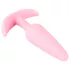 Cuties Mini Butt Plug - plug anale piccolo in silicone - rosa 2,1 cm