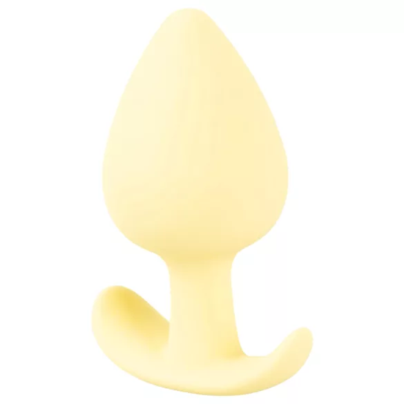 Cuties - plug anale mini - silicone giallo 3,1cm