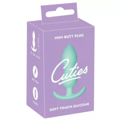 Cuties - plug anale mini - silicone menta 2,3 cm