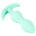 Cuties Mini Plug Anale - silicone menta (2,3cm)