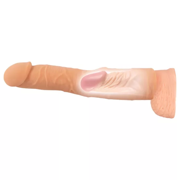 Nature Skin - preservativo fallico allungante e ispessente - 24 cm