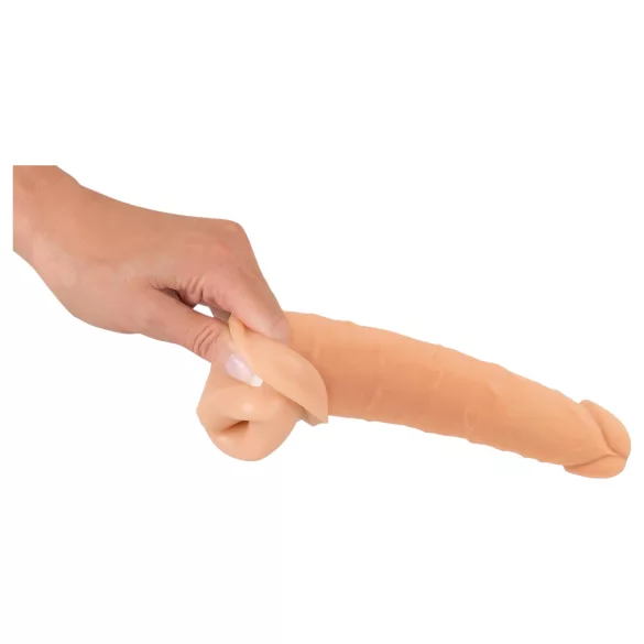 Nature Skin - preservativo fallico allungante e ispessente - 24 cm