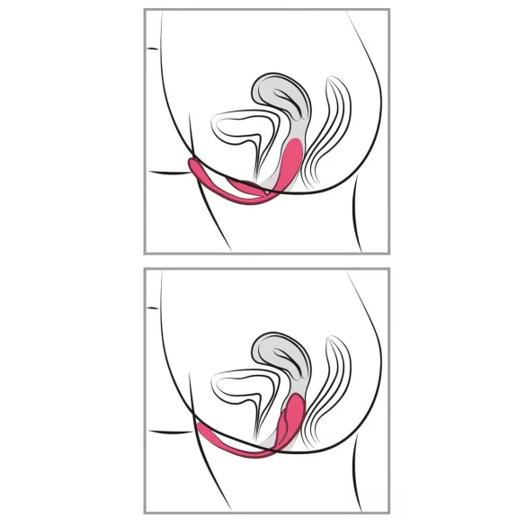 SMILE - ovetto vibrante wireless a batteria ricaricabile (rosa)