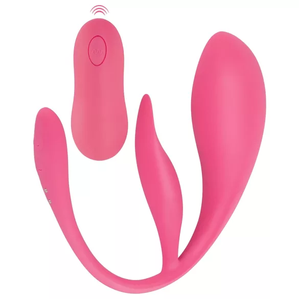 SMILE - ovetto vibrante wireless a batteria ricaricabile (rosa)