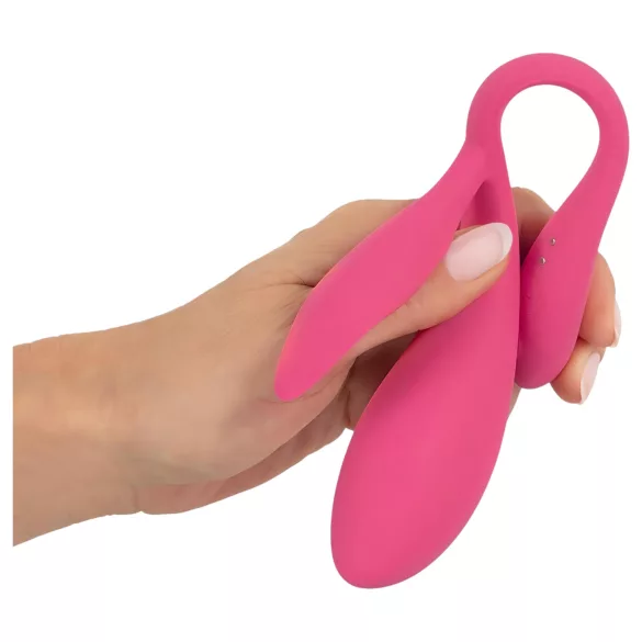 SMILE - ovetto vibrante wireless a batteria ricaricabile (rosa)