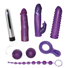You2Toys - Set vibratore glitterato - 7 pezzi
