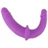 Smile - dildo doppio indossabile con slip - silicone viola nero