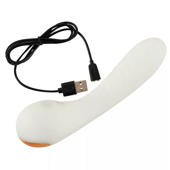 You2Toys - vibratore punto G fosforescente - silicone bianco