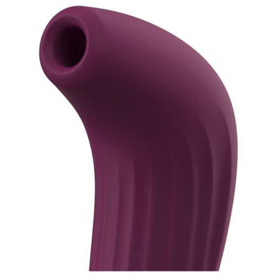 Stimolatore del clitoride a onde d'aria controllabile via smartphone Svakom Pulse Union (viola)