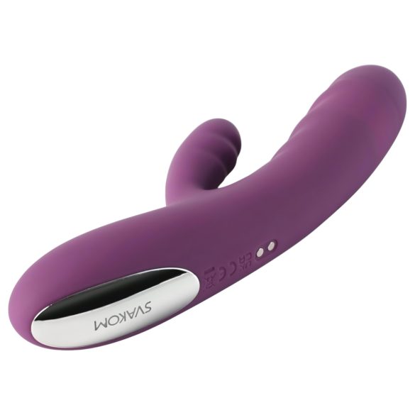 Svakom Avery - vibratore rabbit con funzione spinta ricaricabile