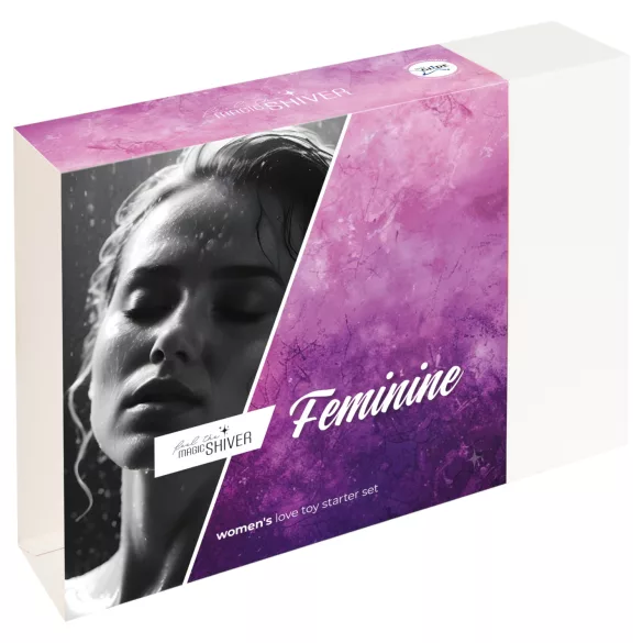 Magic Shiver Feminine - kit erotico per donna - set 4 pezzi