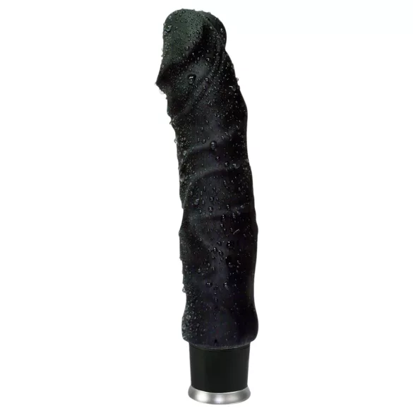 Nature Skin - vibratore realistico - nero 22cm