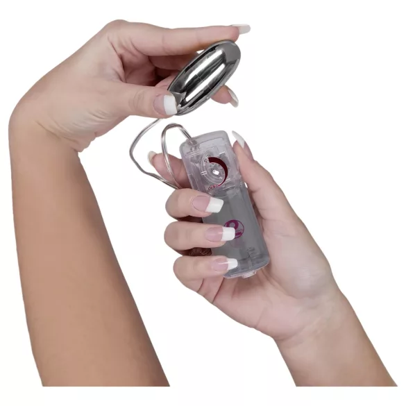 You2Toys - vibro egg - impermeabile argento