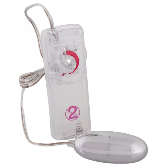 You2Toys - vibro egg - impermeabile argento