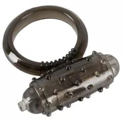 You2Toys - anello fallico vibrante in silicone - nero