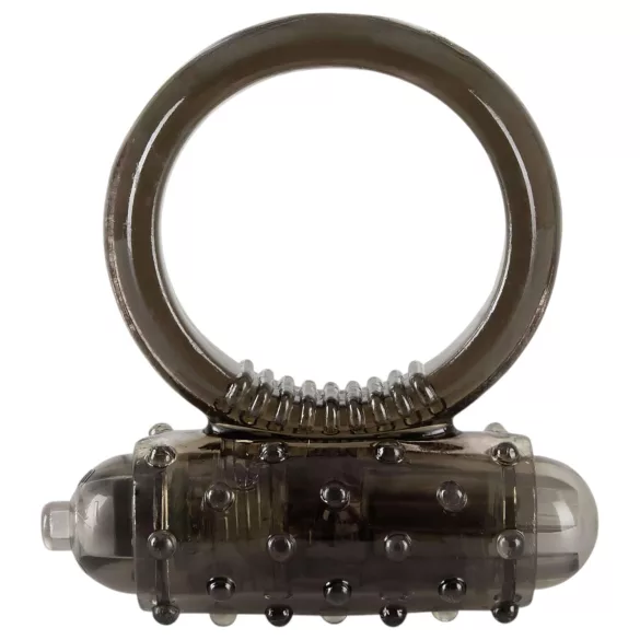 You2Toys - anello fallico vibrante in silicone - nero