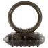 You2Toys - anello fallico vibrante in silicone - nero
