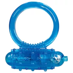 You2Toys - anello fallico vibrante in silicone - blu
