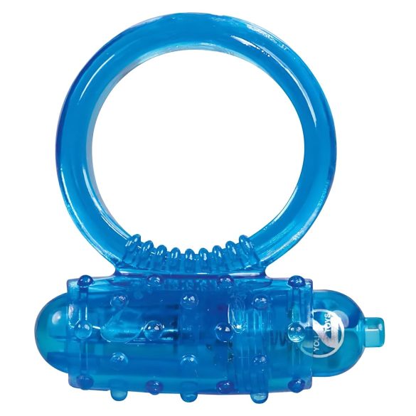 You2Toys - anello vibrante in silicone (blu)