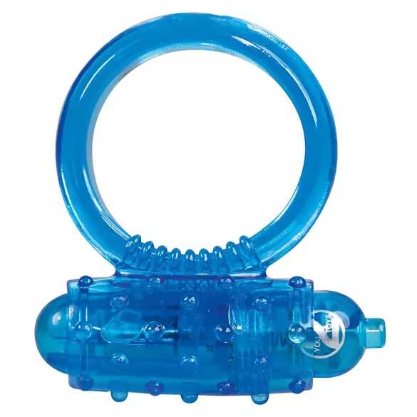 You2Toys - anello fallico vibrante in silicone - blu