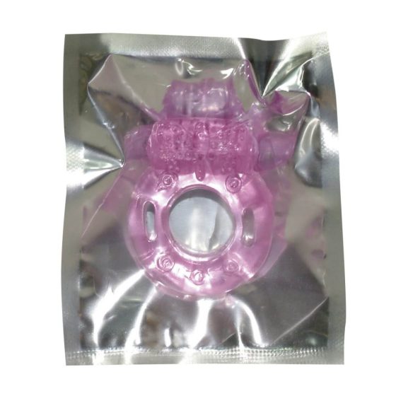 Anello vibrante usa e getta You2Toys per clitoride (rosa)