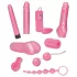 You2Toys - Set vibratore 9 pezzi - accessori erotici multicolore