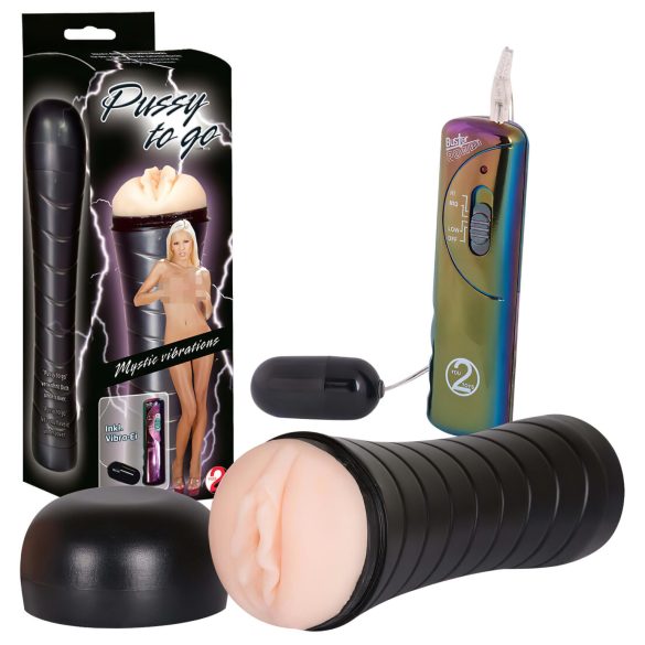 You2Toys Pussy to Go - vibrante, discreto e morbido stimolatore vaginale