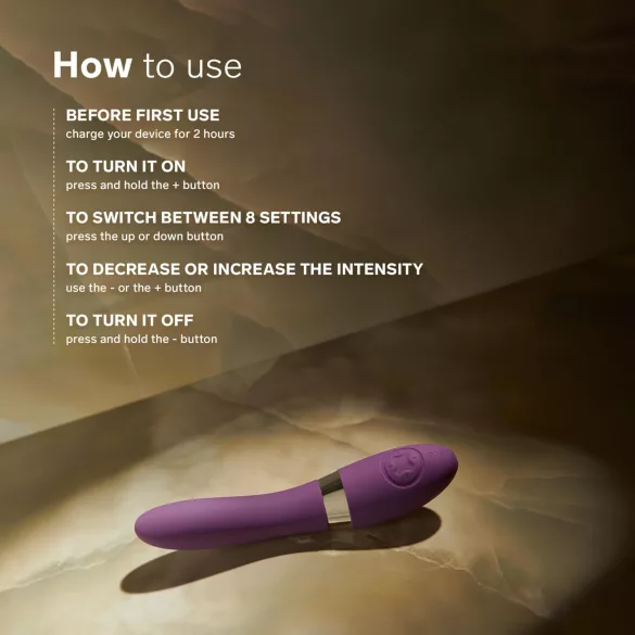 LELO Elise 2 - vibratore deluxe - stimolazione potente - silicone viola