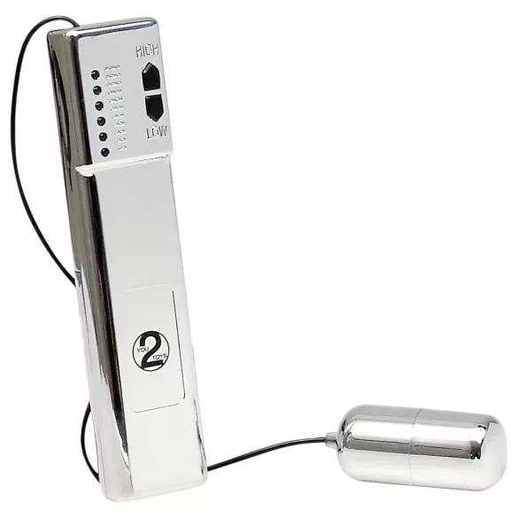 You2Toys Climax - Ovetto vibrante - Argento