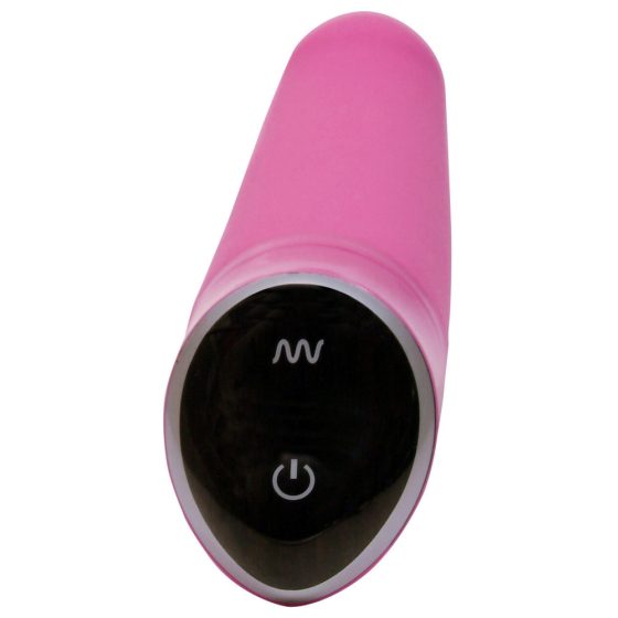 Sorriso Felice - Vibratore in silicone a 7 intensità (rosa)