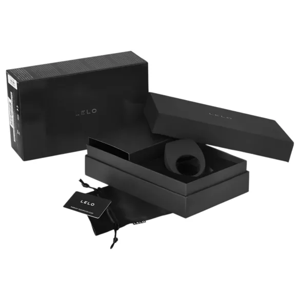 LELO Tor 2 - anello fallico vibrante ricaricabile - silicone nero