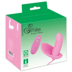 SMILE Shelly - vibratore clitoride con telecomando - rosa