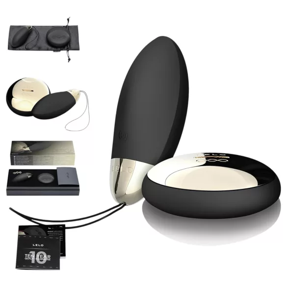 LELO Lyla 2 - vibratore a pallina indossabile con telecomando (nero)