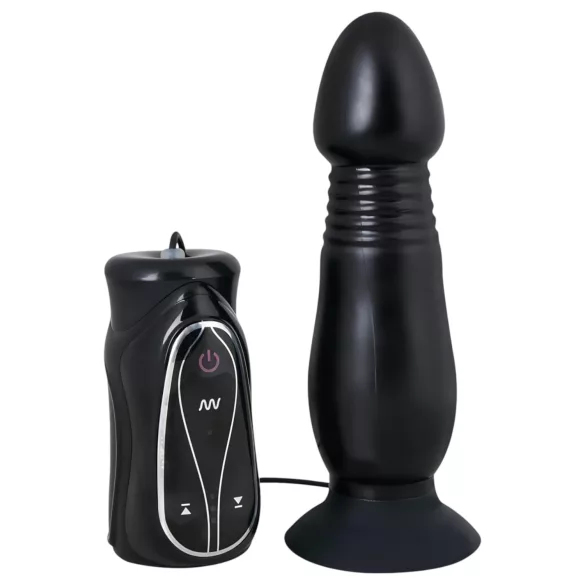 You2Toys - vibratore anale a spinta (nero)
