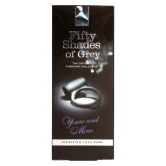   Cinquanta sfumature di grigio - Anello vibrante per il pene (nero)