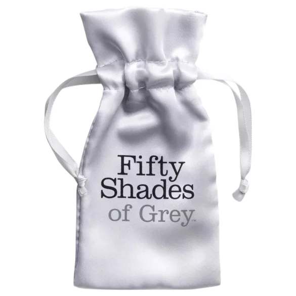 Fifty Shades of Grey - anello fallico vibrante - silicone nero
