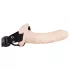 You2Toys - Strap-on vibratore realistico con vibrazione - colore naturale