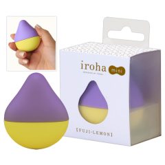 Vibratore per clitoride mini Iroha di TENGA (viola-giallo)
