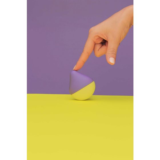 TENGA Iroha mini - mini vibratore clitorideo (giallo-viola)