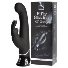  Cinquanta sfumature di grigio Greedy Girl - vibratore con braccio clitorideo (nero)