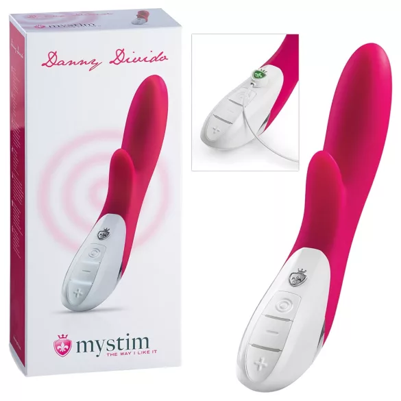 mystim Danny Divido - vibratore stimolante clitoride (rosa)